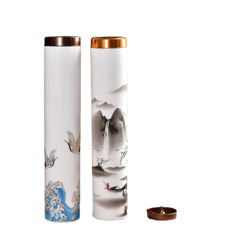 Sandalwood 100g New Ceramic Cylinder 10