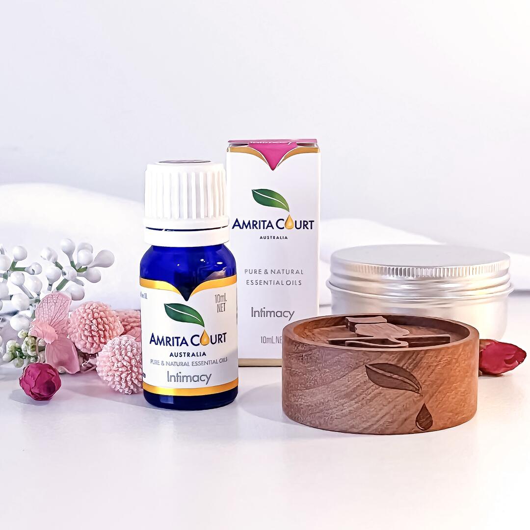 Intimacy+Wood Diffuser | Sensual & Euphoric | Female Hormone | Postpartum | Essential Oil Combo