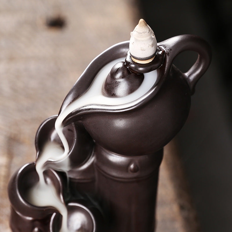 Ceramic Smoke Backflow Aromatherapy Furnace 2