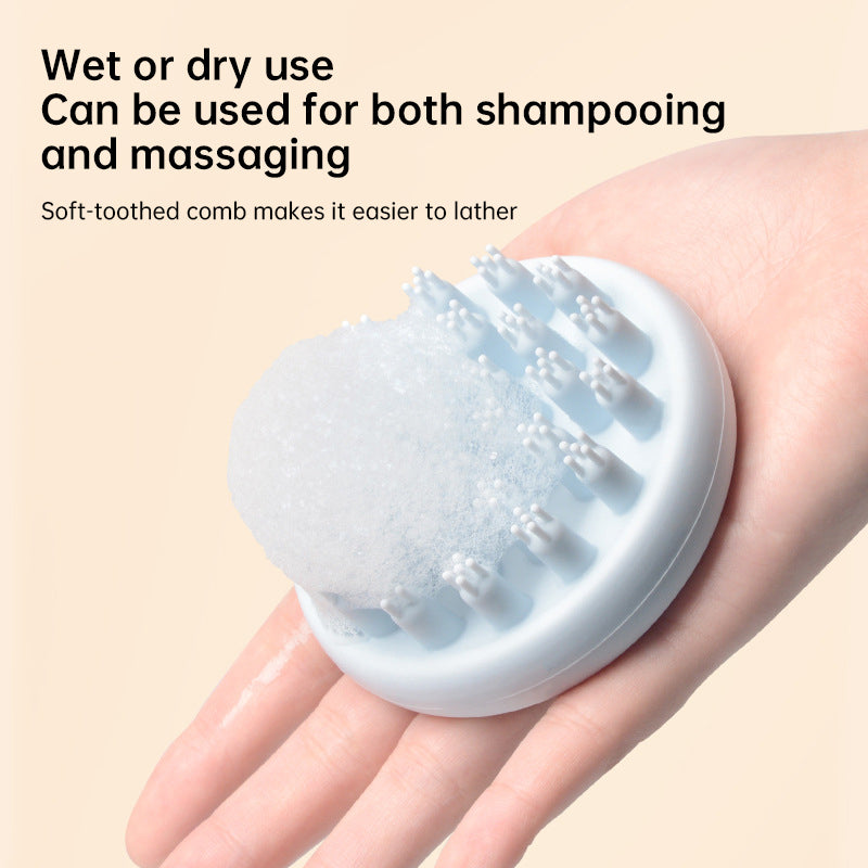 Baby Silicone Shampoo Scalp Massage 2