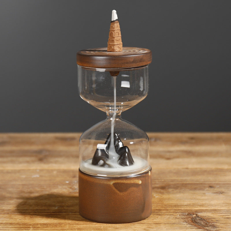 Ceramic Backflow Incense Burner Windscreen 4