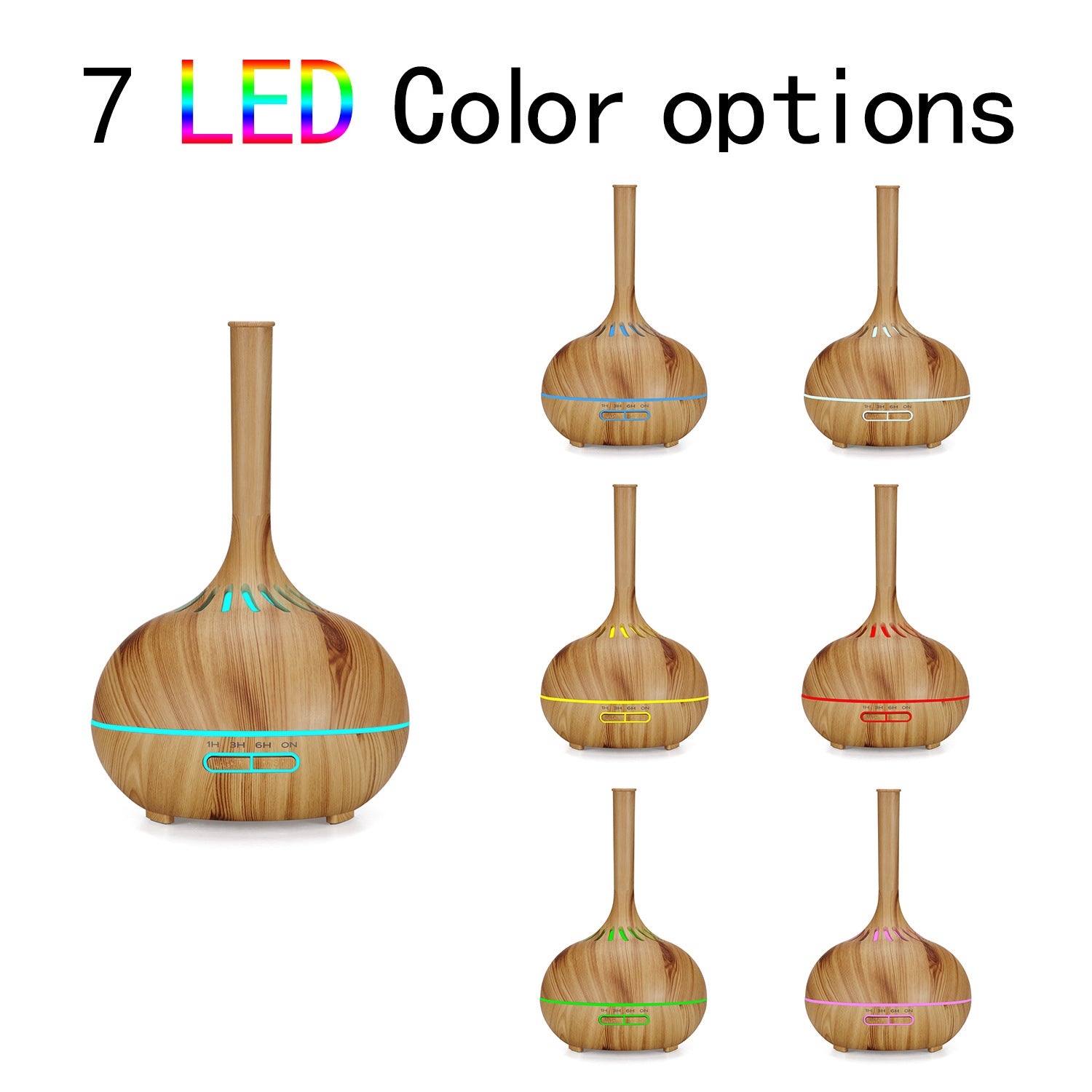 Wood Grain Home Mini Incense Machine 4