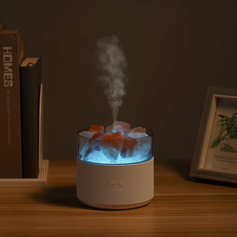 New Style Non Printed Salt Lamp Humidifier 18