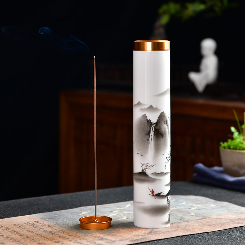 Sandalwood 100g New Ceramic Cylinder 11