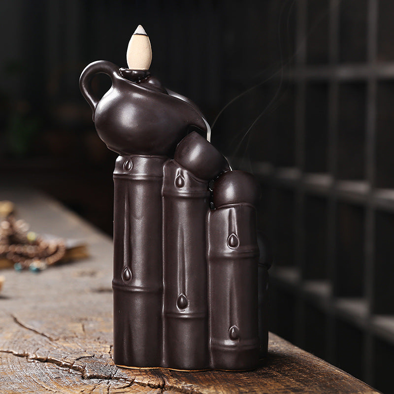 Ceramic Smoke Backflow Aromatherapy Furnace 4