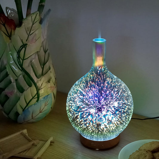 Aroma Glow Humidifier Lamp