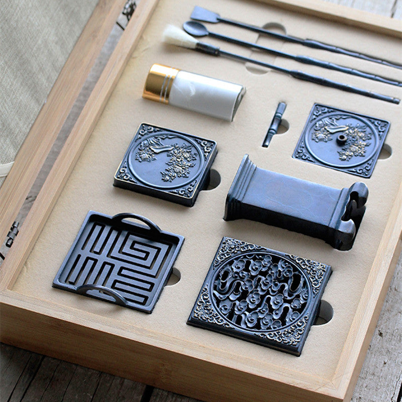 Pure Copper Burning Blue Incense Tools 26