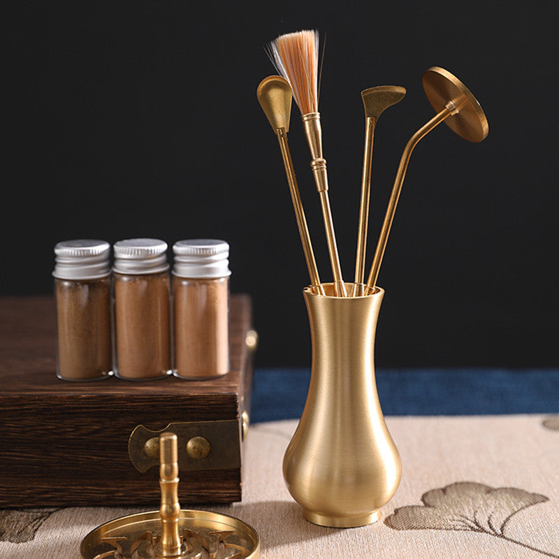 Pure Copper Incense Road Tools Beginner 16