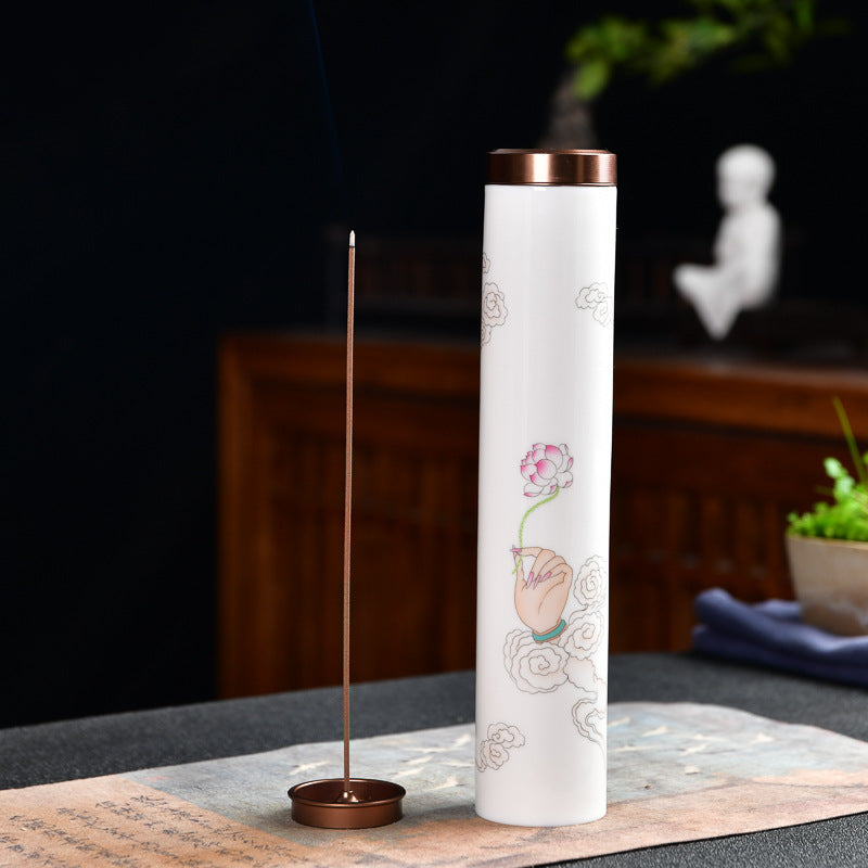 Sandalwood 100g New Ceramic Cylinder 13