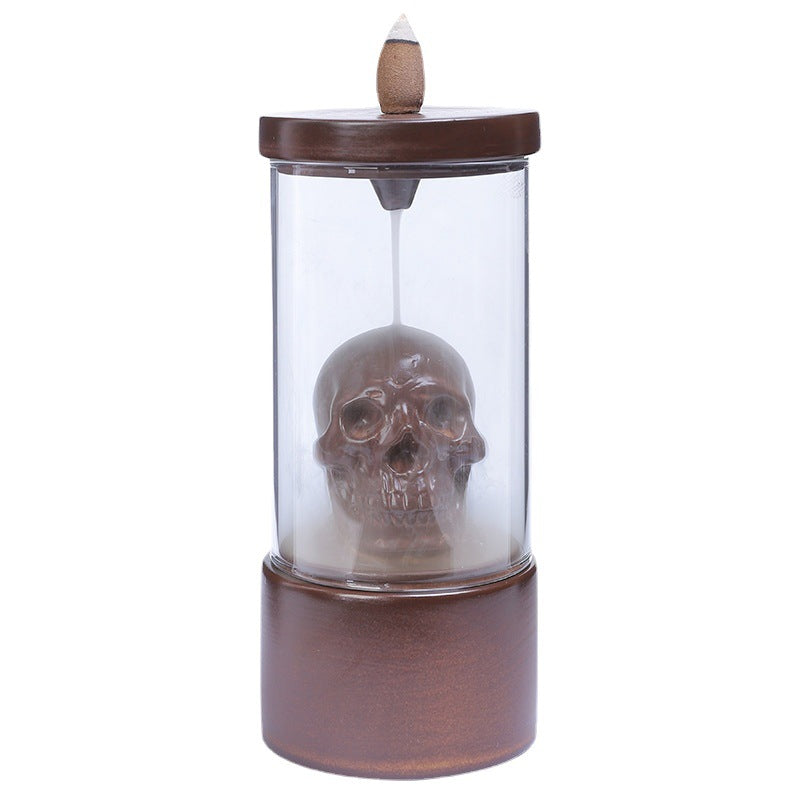 Skull Backflow Incense Burner