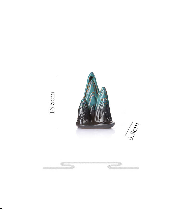 Back Flow Incense Burner Alpine 6