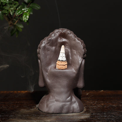 Zen Buddha Backflow Incense Burner