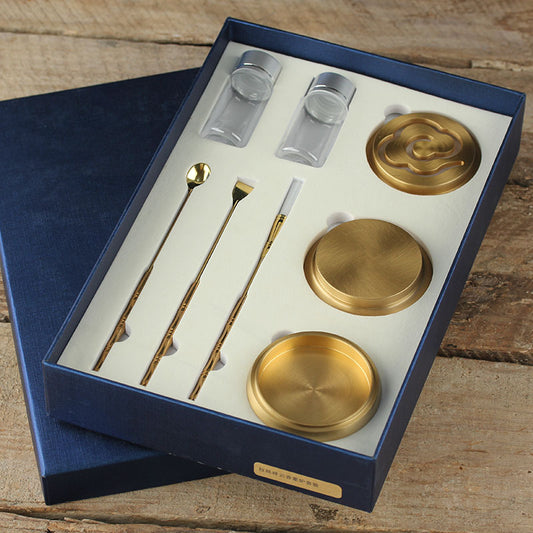 Brass Incense Seal Set