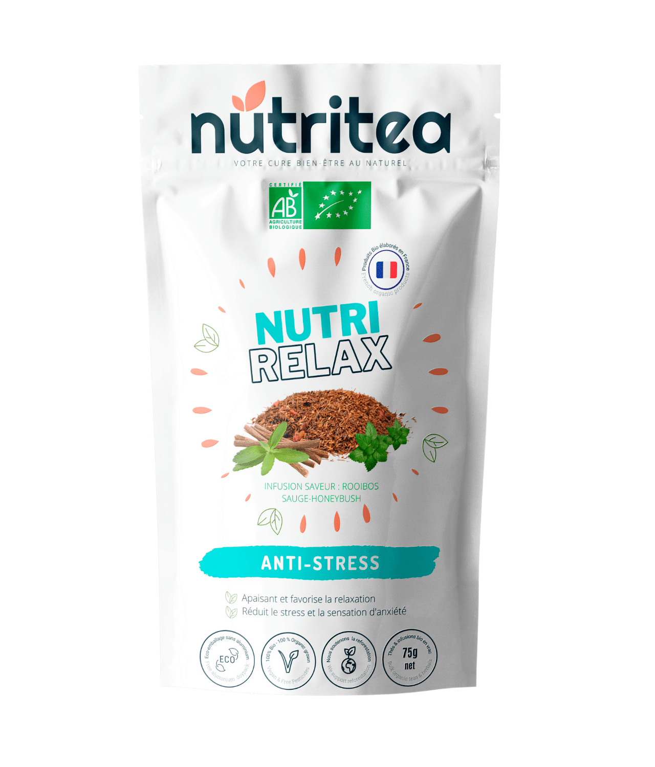 NutriRelax – Organic Anti-Stress Herbal Tea