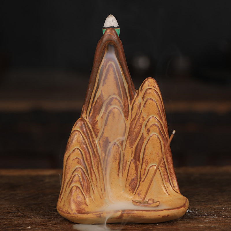 Back Flow Incense Burner Alpine 9