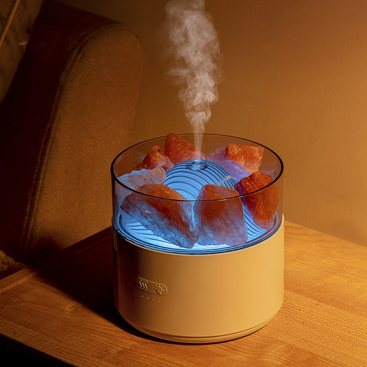 New Style Non Printed Salt Lamp Humidifier 15