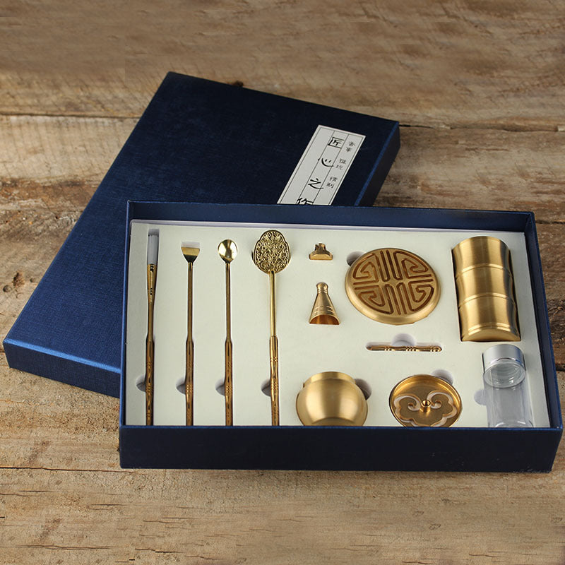Brass Incense Seal Set