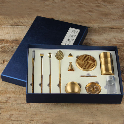 Brass Incense Seal Set