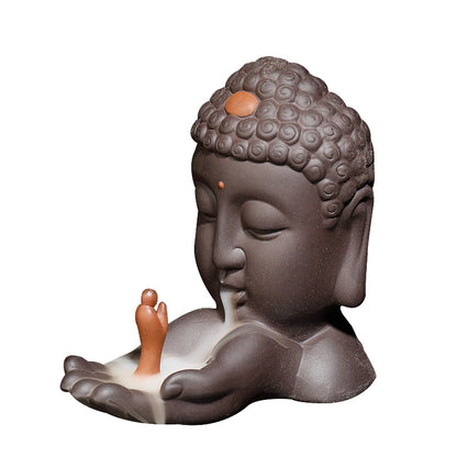 Zen Buddha Backflow Incense Burner