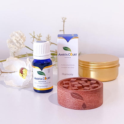 Harmony+Wood Diffuser | Calming & Grounding | Confident & In Control | Essential Oil Combo