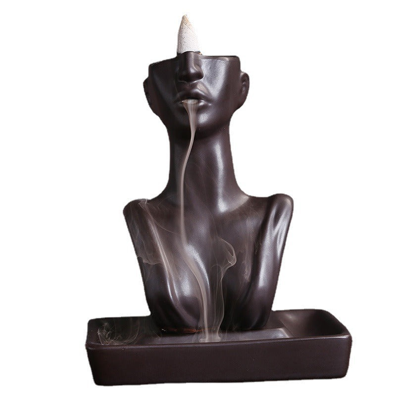 Ceramic Beauty Statue Backflow 7