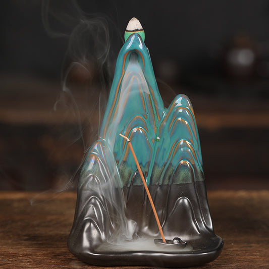 Back Flow Incense Burner Alpine 1