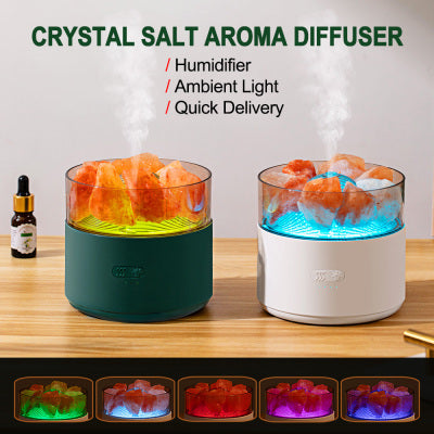 New Style Non Printed Salt Lamp Humidifier 14