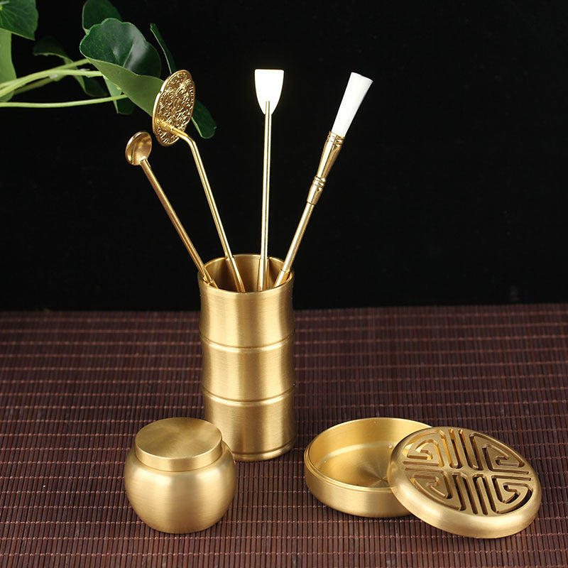 Brass Incense Seal Set