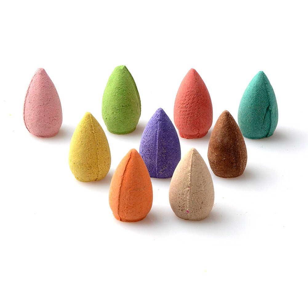 50PCS Floral Incense Cone 2