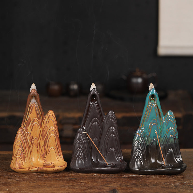 Back Flow Incense Burner Alpine 2