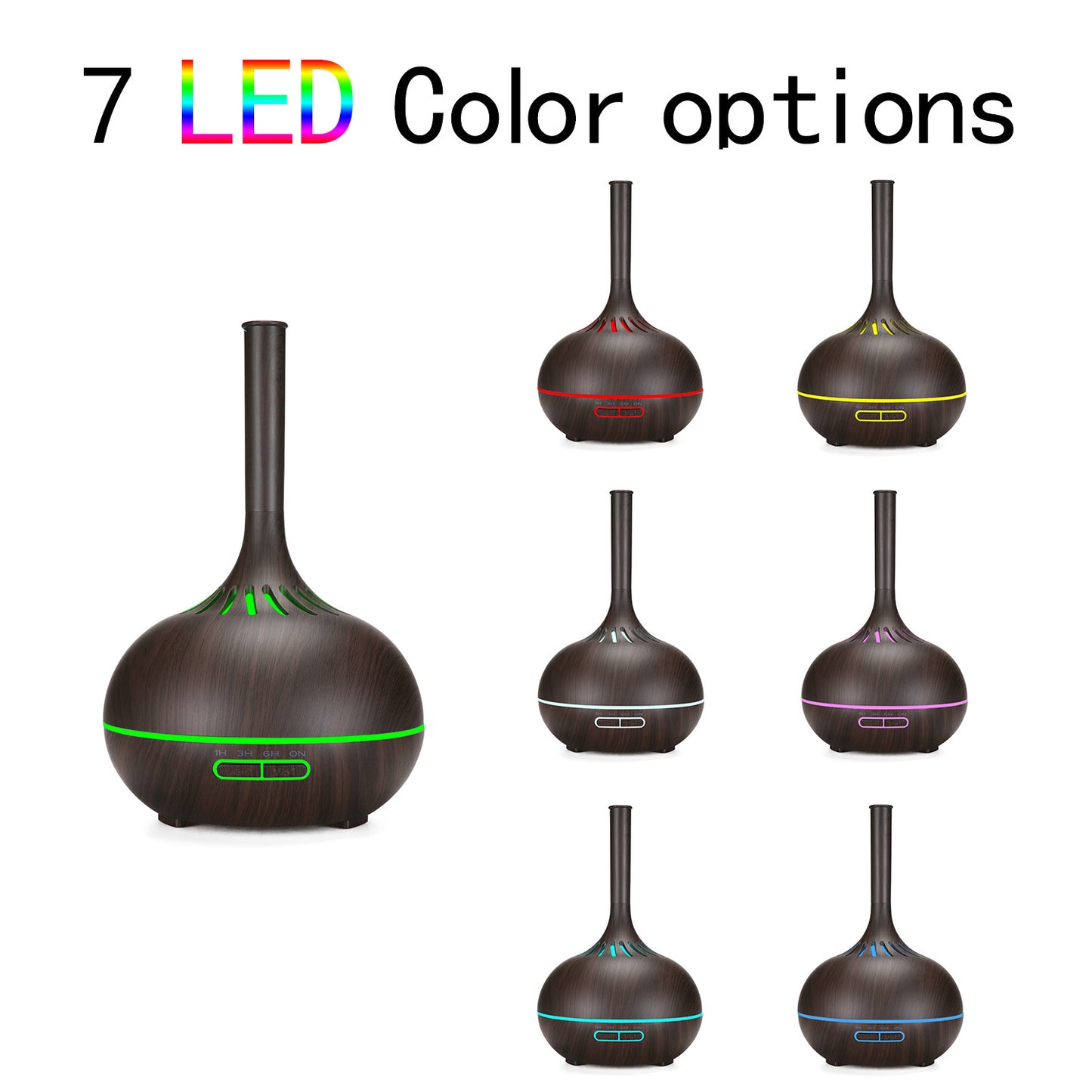 Wood Grain Home Mini Incense Machine 3