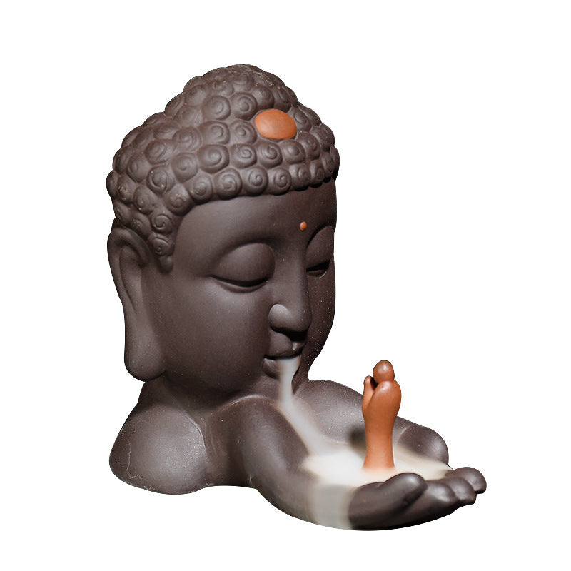 Zen Buddha Backflow Incense Burner