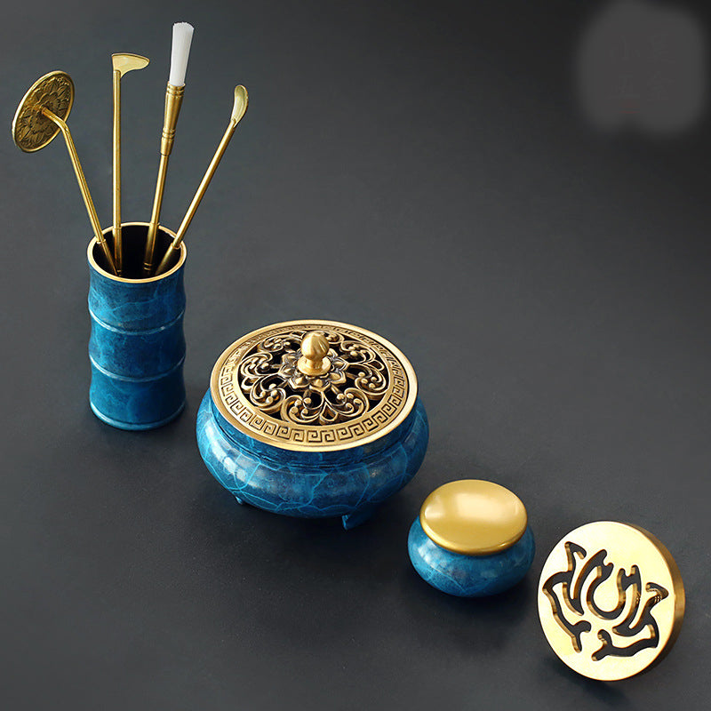 Blue Incense Ritual Kit