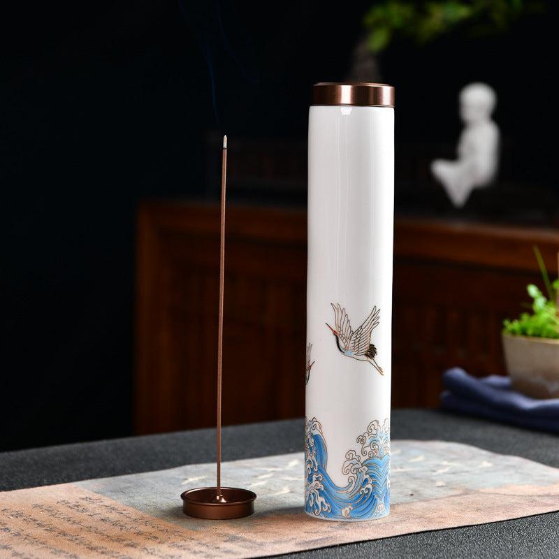 Sandalwood 100g New Ceramic Cylinder 14