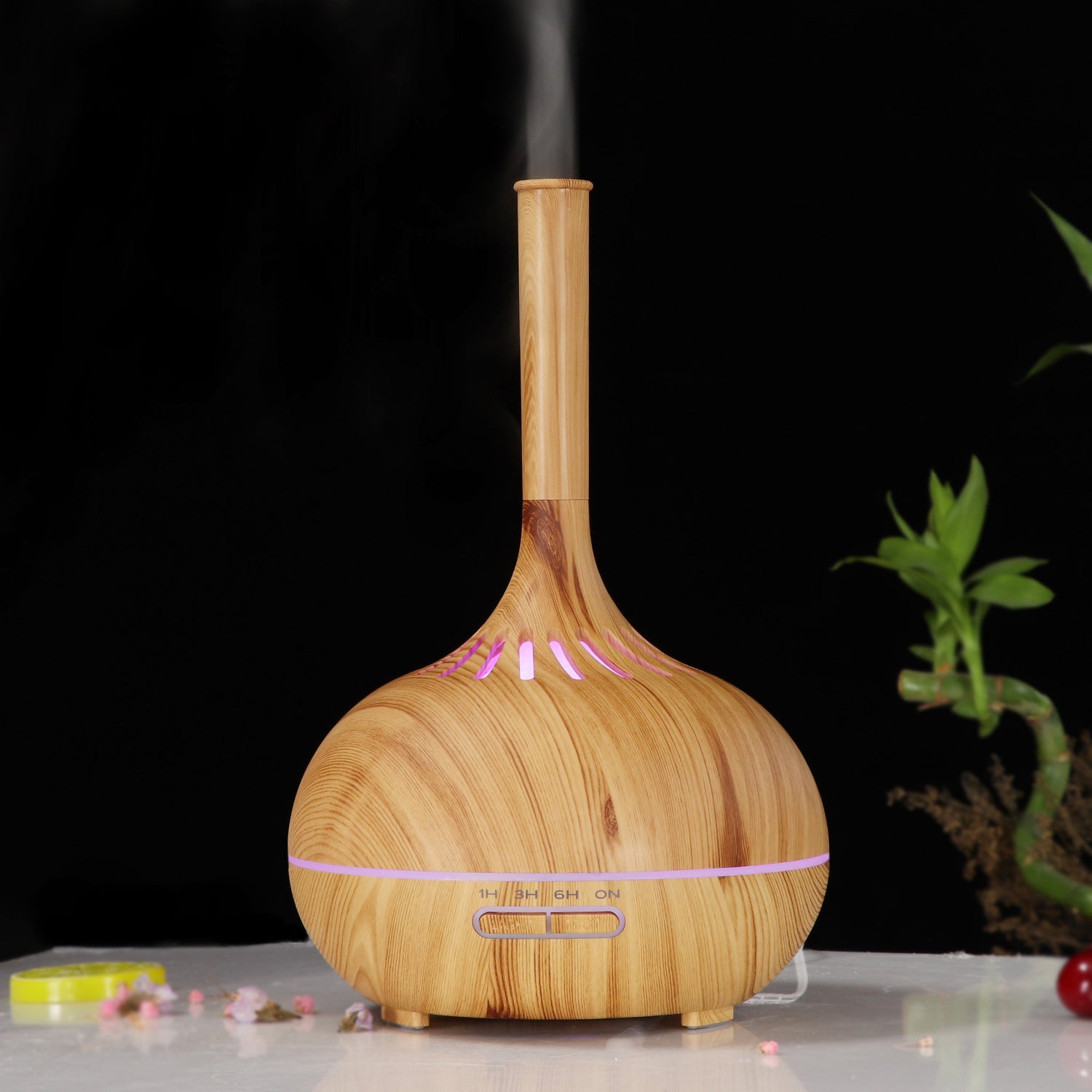 Wood Grain Home Mini Incense Machine 1