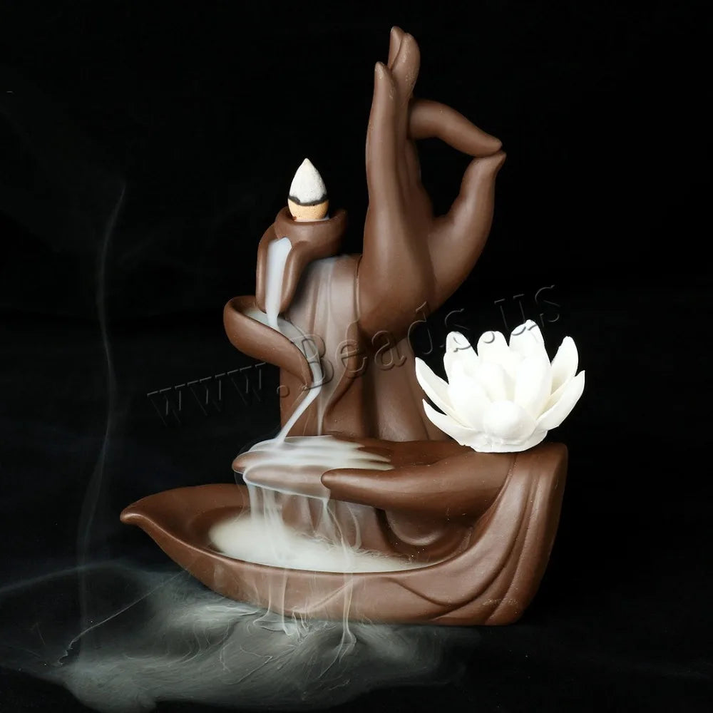 Lotus Backflow Incense Burner