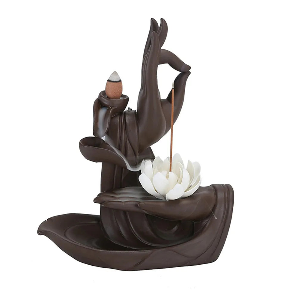 Lotus Backflow Incense Burner