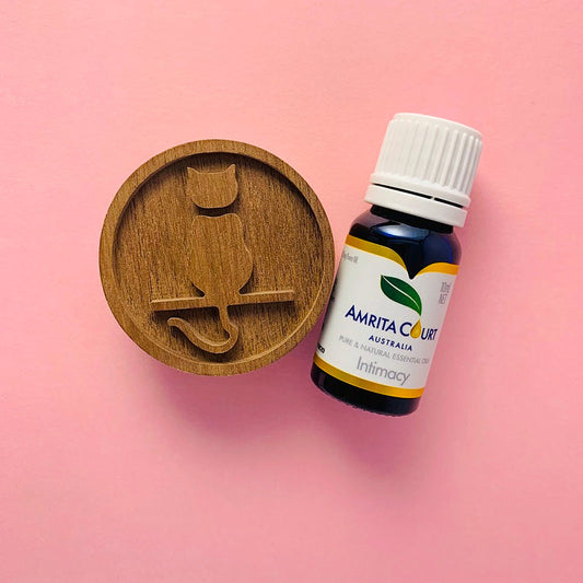 Intimacy+Wood Diffuser | Sensual & Euphoric | Female Hormone | Postpartum | Essential Oil Combo