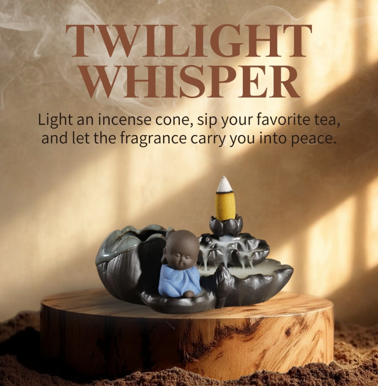 Incense Cone and Incense Burner